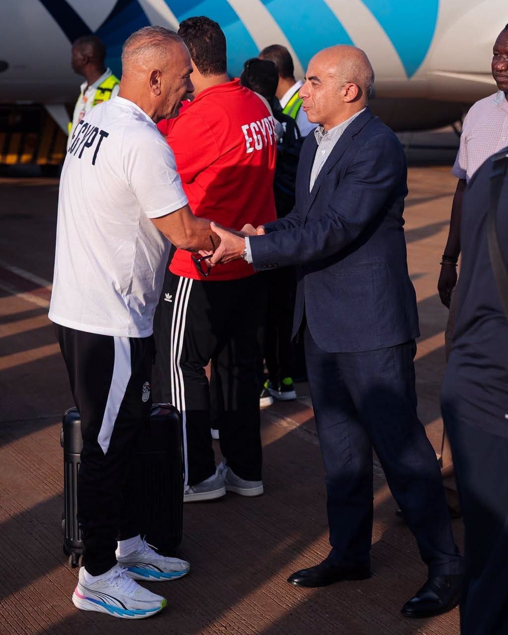 منتخب مصر يصل جنوب السودان استعداداً لمواجهة الثلاثاء فى تصفيات أمم أفريقيا