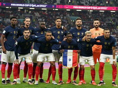 تشكيلة منتخب فرنسا أمام المغرب في نصف نهائي كأس العالم 2025