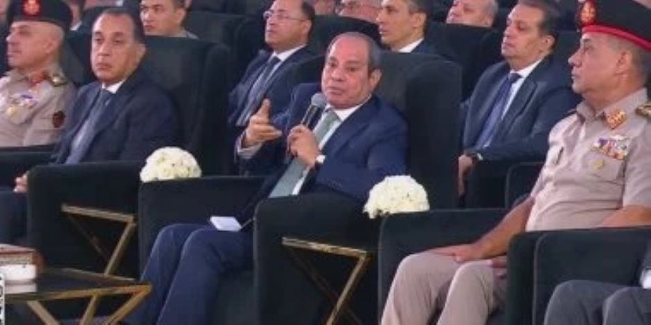 الرئيس السيسى : مشروع الدلتا الجديدة حكاية كبيرة قوى لزراعة 2.2 مليون فدان