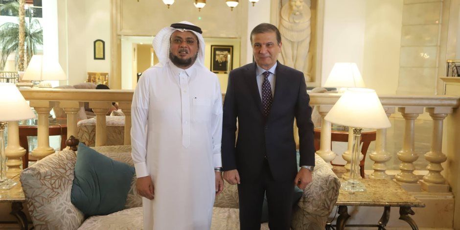 ‎وزير الزراعة يبحث مع الجانب السعودي تنسيق المواقف في مؤتمر مكافحة التصحر