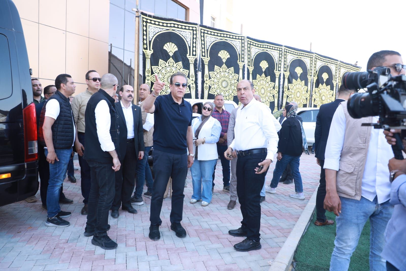وزير الصحة يتفقد مشروع مستشفى أبو قرقاص الجديد ومستشفى دير مواس التخصصي خلال جولته بالمنيا لإطلاق التأمين الصحي الشامل