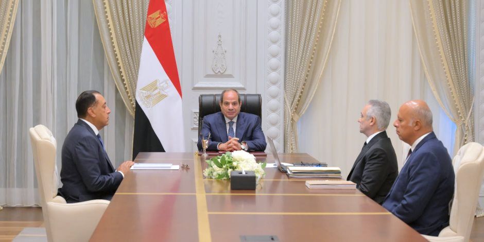 الرئيس السيسى يؤكد أهمية تطبيق أعلى معايير الأمن السيبرانى لحماية بيانات المتقاضين