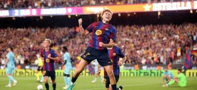 برشلونة يحقق انتصاره الثاني في الليغا