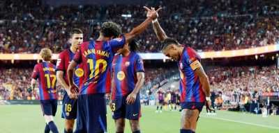 برشلونة يضرب فايكانو بخماسية