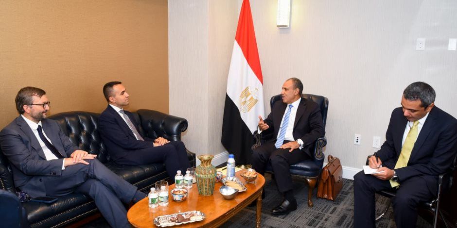 وزير الخارجية يلتقي بالمبعوث الأوروبي الخاص لمنطقة الخليج