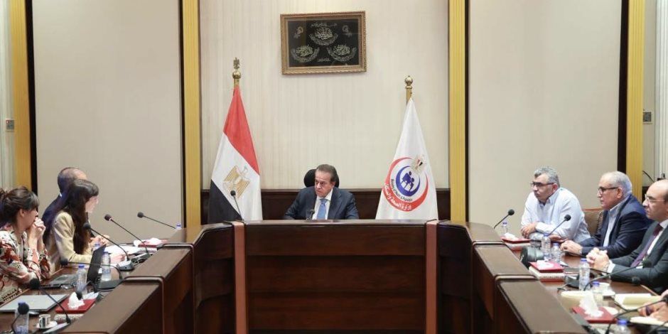 وزير الصحة يبحث مع وفد «سان دوناتو» الإيطالية وشركتي GKSD وإيني معدلات تنفيذ مستشفى هليوبوليس الجديدة