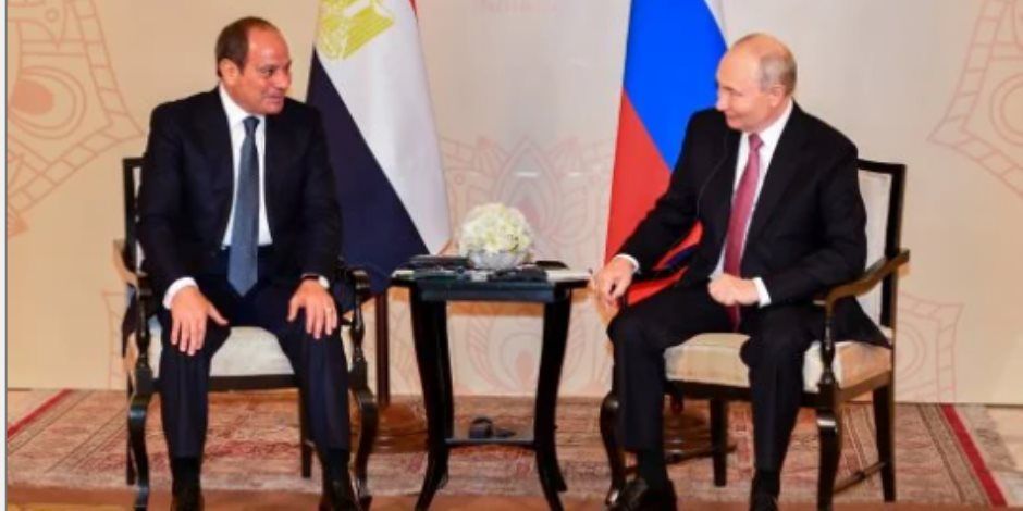 الرئيس الروسى: مصر ركيزة للاستقرار في الشرق الأوسط