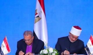لتعزيز العيش المشترك.. توقيع بروتوكول تعاون بين الكنيسة الإنجيلية ودار الإفتاء