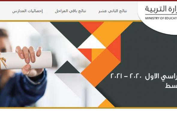 رابط موقع وزارة التربية الكويت نتائج الطلاب 2021